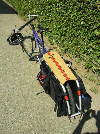 1992 Kona Lava Dome with Xtracycle