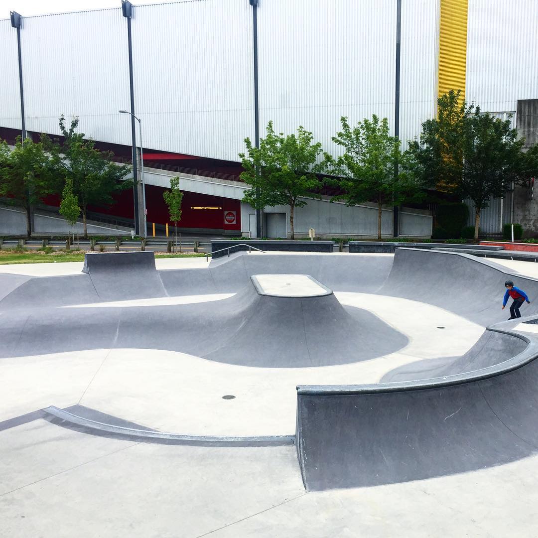 Seattle's skateparks are so good. Northgate.